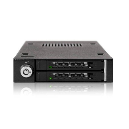 Cremax ICY Dock Hus til lagringsenhed 2.5 Sort