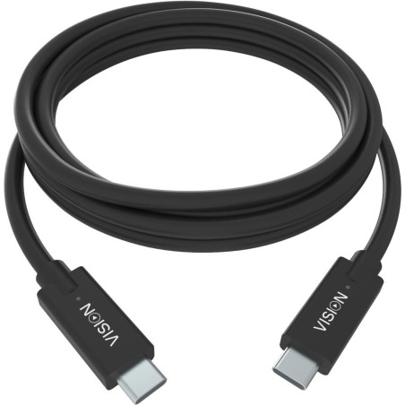 Vision USB Kabel 1 M - USB 3.2 Gen 1 | Hurtig & Effektiv Dataoverførsel - Varenummer: TC 1MUSBC/BL