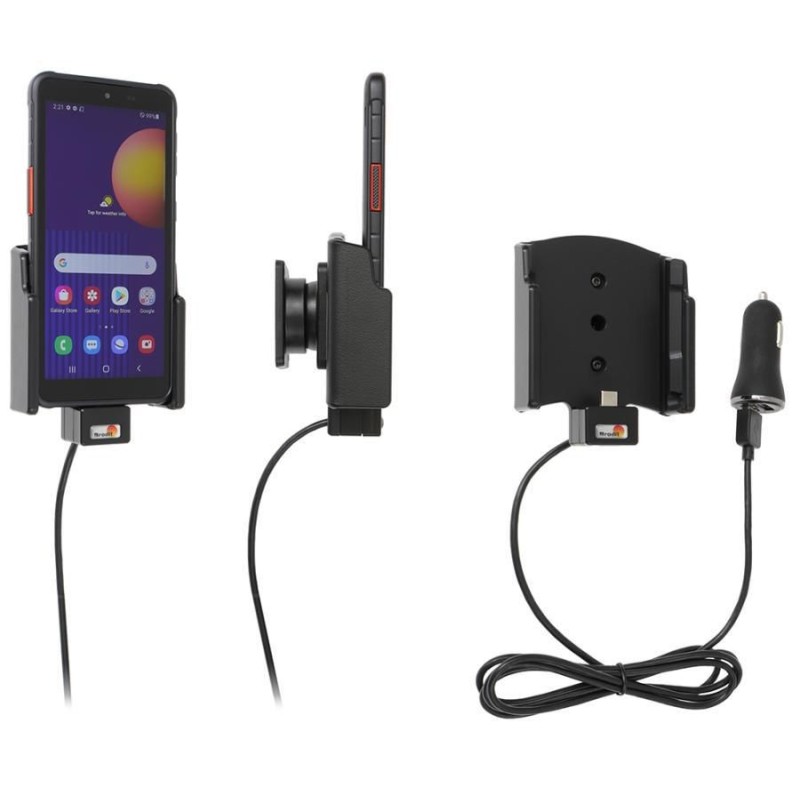 Brodit Active holder with cig-plug Brodit Active holder with cig-plug