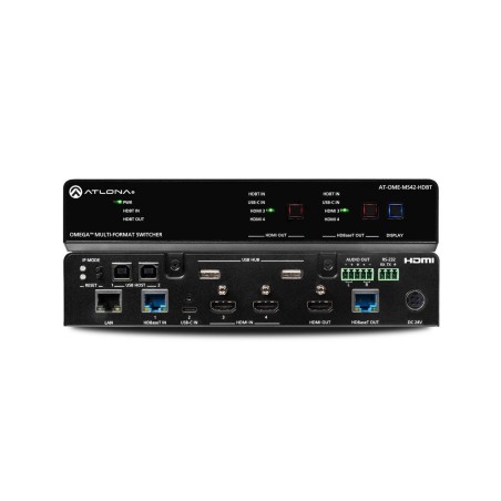 Køb AT-OME-MS42-HDBT – Avanceret HDMI Matrix Switcher til Optimal Videodistribution!