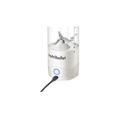 NutriBullet Portable NBP003W Blender Hvid - Effektiv, Praktisk og Stilfuld Blender til Sund Livsstil