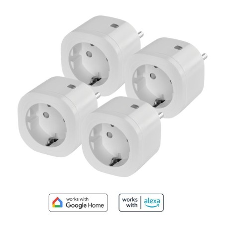 Omajin Bundle x4 Smart Plug - Effektiv Smart Home Løsning | OBU-4SP-SK-01