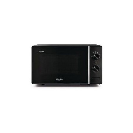 Whirlpool COOK 20 MWP 101 W Mikroovn - Elegant Sort Design, Effektiv Madlavning & Enkel Betjening