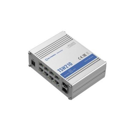 Køb Teltonika Networks TSW210 UNMANAGED INDUSTRIAL - Pålidelig Netværksløsning til Industrien!