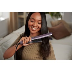 Philips Light Pink Metallic Hrglatter BHS530 - Glat Hår med Stil og Elegance!