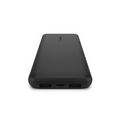 Belkin BoostCharge Powerbank 10000mAh 15Watt 2xUSB-A 1xUSB-C Sort
