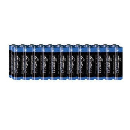 MediaRange Batterie Prem Shrink AA - Kraftfuld og Langtidsholdbar - MRBAT106