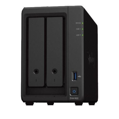 Kraftfuld Synology Deep Learning NVR DVA1622 - Optimer Sikkerheden med Avanceret AI Teknologi