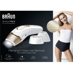 BRAUN Hrfjernelses-system PL5243 - Effektiv og Skånsom Hårfjerning til Hjemmet | Varenummer: 4210201413011