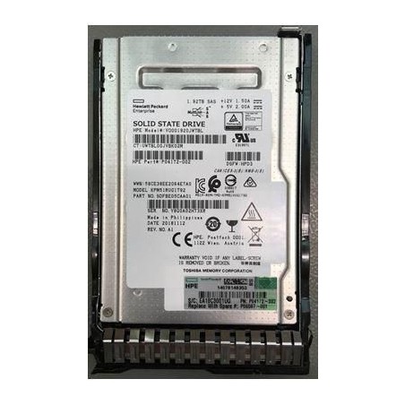 Kraftfuld Hewlett Packard Enterprise SPS-DRV SSD 192TB SFF - P06597-001 - Maksimal Lagerkapacitet og Hastighed