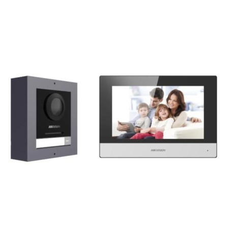 Hikvision Video Intercom KIT DS-KIS602(B)(O-STD)/EUROPE - Sikkerhed, Komfort og Kvalitet til Dit Hjem!