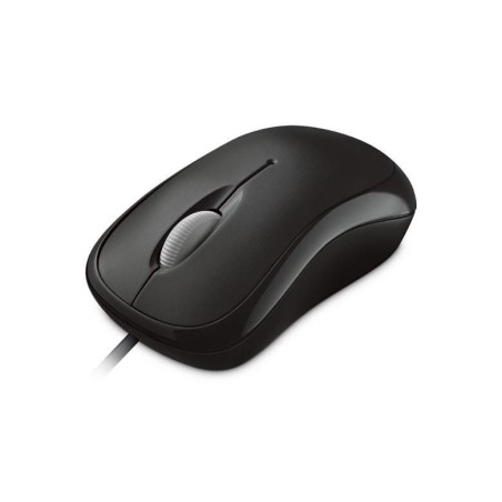Microsoft Basic Optical Mouse USB Black (P58-00059) – Pålidelig og Ergonomisk Præcision for Enhver Opgave