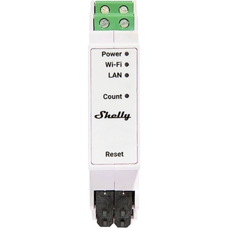 Køb Shelly Pro 3EM-120A WLAN BT LAN 400A - Avanceret 3-faset energimler med hurtig installation og præcise målinger!