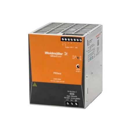 Axis POWER SUPPLY DIN PS24 480W - Pålidelig Strømforsyning til Dit System - Varenummer 01677-001