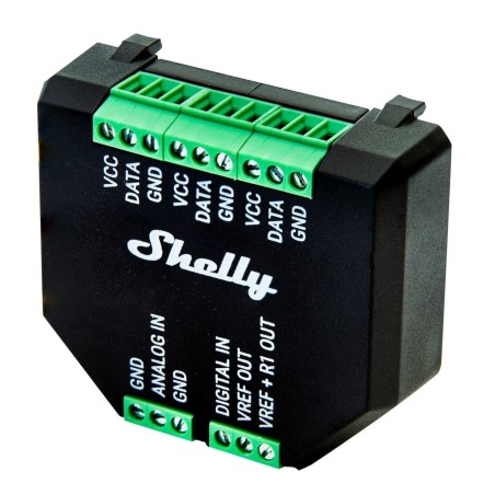 Shelly Plus Add-On interface til smartrelæ