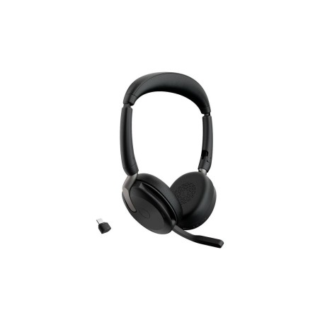 Køb Jabra Evolve2 65 Flex MS Stereo Trådløst Headset - Komfortabelt & Professionelt i Sort | Varenr. 5706991029178