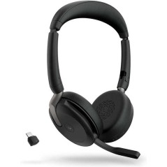 Køb Jabra Evolve2 65 Flex MS Stereo Trådløst Headset - Komfortabelt & Professionelt i Sort | Varenr. 5706991029178