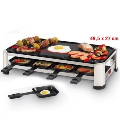 FRITEL RG 2170 Raclette/grill Rustfrit stålkrom/sort