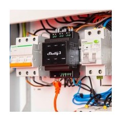 Shelly Pro 3 Three-phase DIN-relay