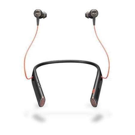 Køb Poly PLANTRONICS Voyager 6200 Black - Trådløs Lyd med Luksus og Komfort | Varenummer: 208748-01