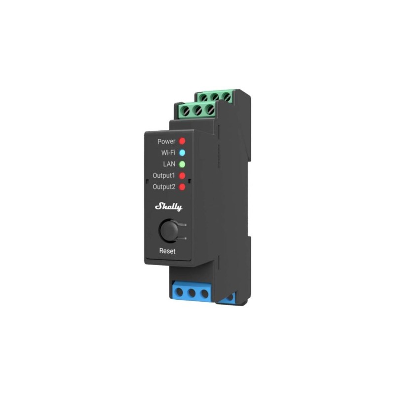 Shelly Pro 2 Smart Relækontakt Shelly Pro 2 Smart Relækontakt
