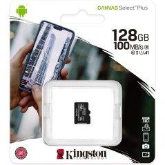 Kingston Canvas Select Plus microSDXC 128GB 100MB/s