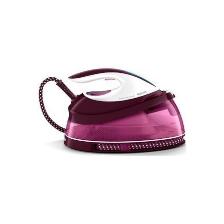 Philips PerfectCare Compact GC7842/40 Dampstrygejern 2400W Lilla Hvid