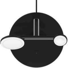 Belkin BOOST CHARGE PRO Trådløs Opladningsstander 15W - Hurtig, Elegant & Effektiv Løsning til Dine Enheder!