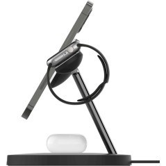 Belkin BOOST CHARGE PRO Trådløs Opladningsstander 15W - Hurtig, Elegant & Effektiv Løsning til Dine Enheder!