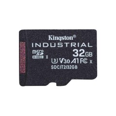 Køb Kingston Industrial microSDHC 32GB 100MB/s - Ideel til professionelle og pålidelige løsninger!