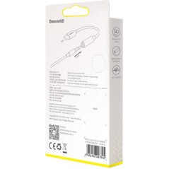 Baseus L54 USB-C til 3.5mm Jack adapter sort