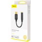 Baseus L54 USB-C til 3.5mm Jack adapter sort Baseus L54 USB-C til 3.5mm Jack adapter sort