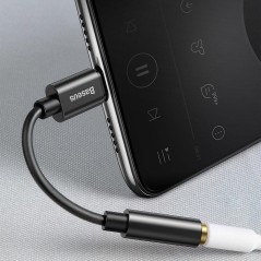 Baseus L57 Type-C til C 3,5 mm Adapter - PD QC - Høj Kvalitet & Effektiv Overførsel - Varenummer: 6953156297845