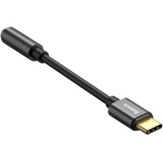 Baseus L57 Type-C til C 3,5 mm Adapter - PD QC - Høj Kvalitet & Effektiv Overførsel - Varenummer: 6953156297845