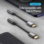 Baseus L54 USB-C til 3.5mm Jack adapter sort Baseus L54 USB-C til 3.5mm Jack adapter sort