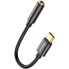 Baseus L57 Type-C til C 3,5 mm Adapter - PD QC - Høj Kvalitet & Effektiv Overførsel - Varenummer: 6953156297845