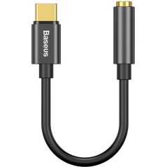 Baseus L57 Type-C til C 3,5 mm Adapter - PD QC - Høj Kvalitet & Effektiv Overførsel - Varenummer: 6953156297845