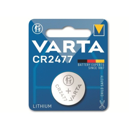 Varta Knapcellebatteri CR2477 - Langvarig og Pålidelig Strøm til Dit Elektronik - Varenummer: 4008496979400