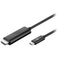 goobay HDMI-kabel 1.8m Sort goobay HDMI-kabel 1.8m Sort