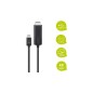goobay HDMI-kabel 1.8m Sort goobay HDMI-kabel 1.8m Sort