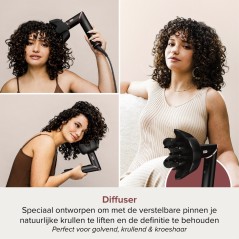 "Shark Sortrosenguld Hrtrrerhrstyler HD440EU - Få Professionelle Resultater med Stil og Elegance!"