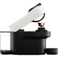 Krups Nespresso Vertuo Pop XN9201 Kaffemaskine - Kokosnøddehvid | Perfekt til Kaffeentusiasten!