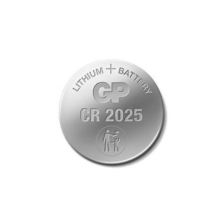 Køb GP Lithium Coin Cell CR2025 – Pålidelig Strøm med Varenr. 103380!