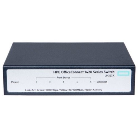 HPE OfficeConnect 1420 5G Switch - 5-porte Gigabit Med Hurtig Ydeevne til Dit Netværk - Varenummer: 0889296965992
