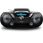 Philips CD Soundmachine AZB798T Boombox Sort Sølv Philips CD Soundmachine AZB798T Boombox Sort Sølv