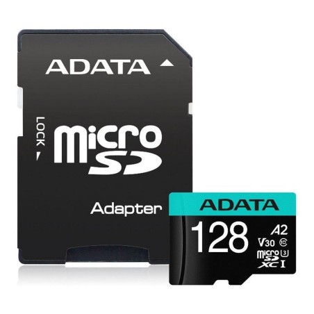 "ADATA Premier Pro V30S microSDXC 128GB - Hurtig lagring med 100MB/s hastighed"
