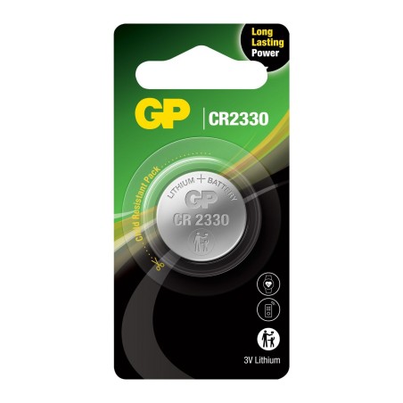 Køb GP LITHIUM BUTTON CELL CR2330 - Langvarig Energi & Pålidelig Ydeevne - Varenummer: 103229