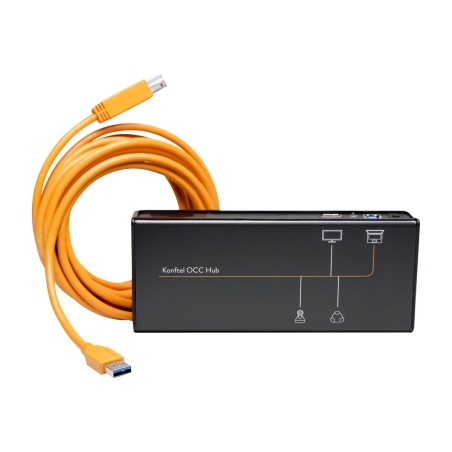 Konftel One Cable Connection Hub - Effektiv Videokonference Løsning til Professionel Kommunikation - Varenummer: 7394001021410