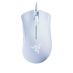 Razer DeathAdder Essential Optisk Mus - Kabling Hvid | Perfekt Præcision og Komfort!