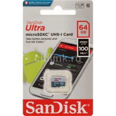 SanDisk Ultra microSDXC 64GB 100MB/s